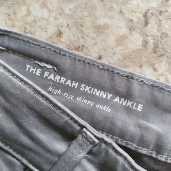 AG Adriano Goldschmied Silver Skinny Jeans - Picture 5 of 6